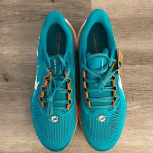 Miami Dolphins Nike Zoom Pegasus 41 Running Shoes - Aqua